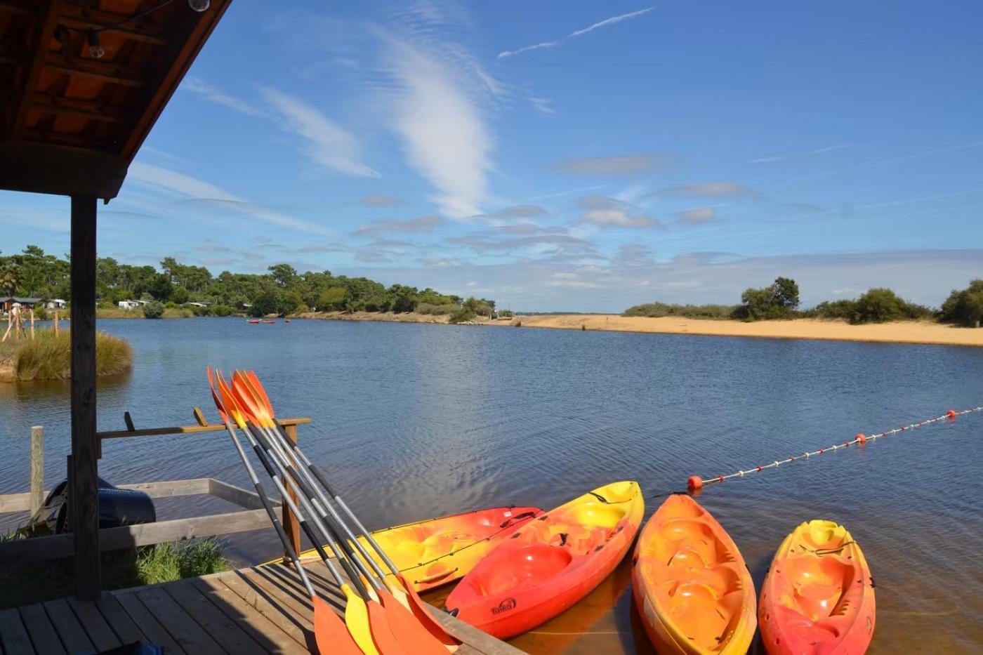 Mobil Home Tout Confort Camping Les Viviers Cap Ferret Lège-Cap-Ferret 外观 照片