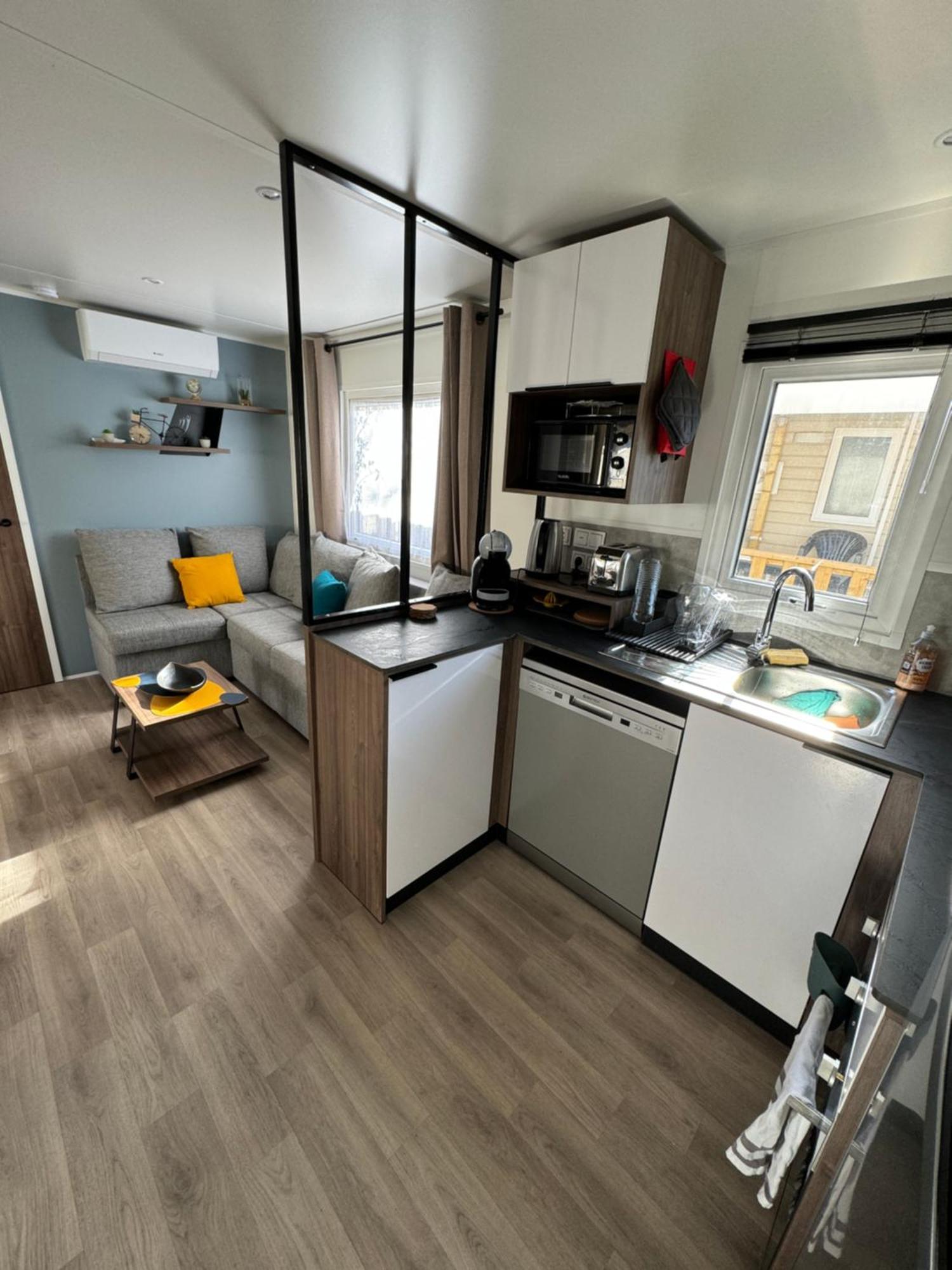 Mobil Home Tout Confort Camping Les Viviers Cap Ferret Lège-Cap-Ferret 外观 照片