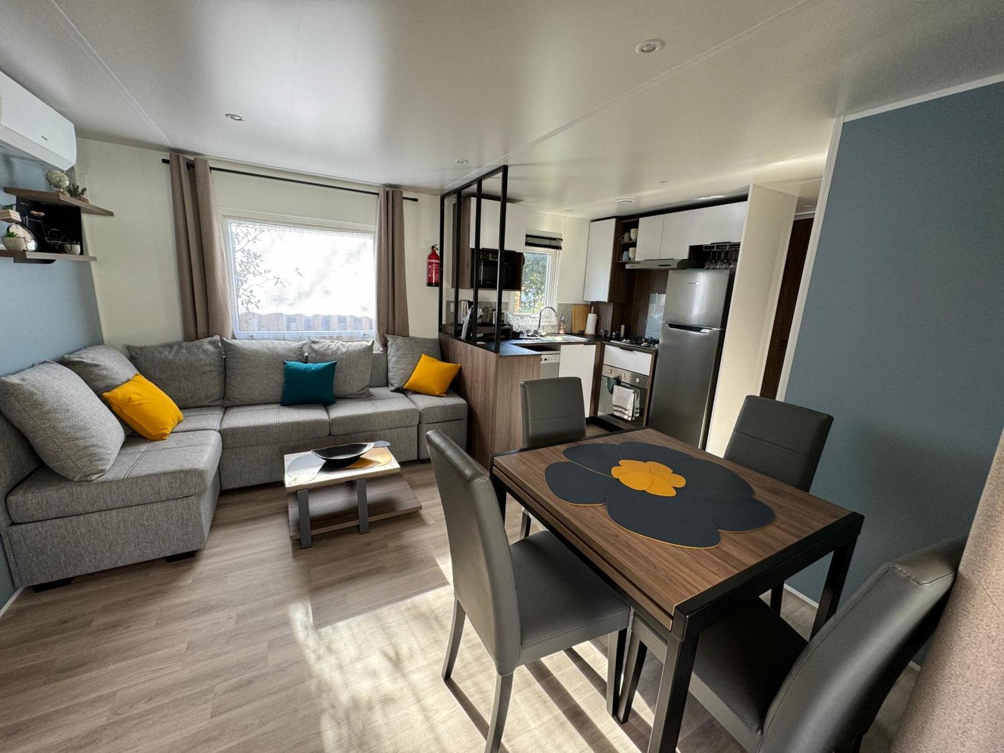 Mobil Home Tout Confort Camping Les Viviers Cap Ferret Lège-Cap-Ferret 外观 照片