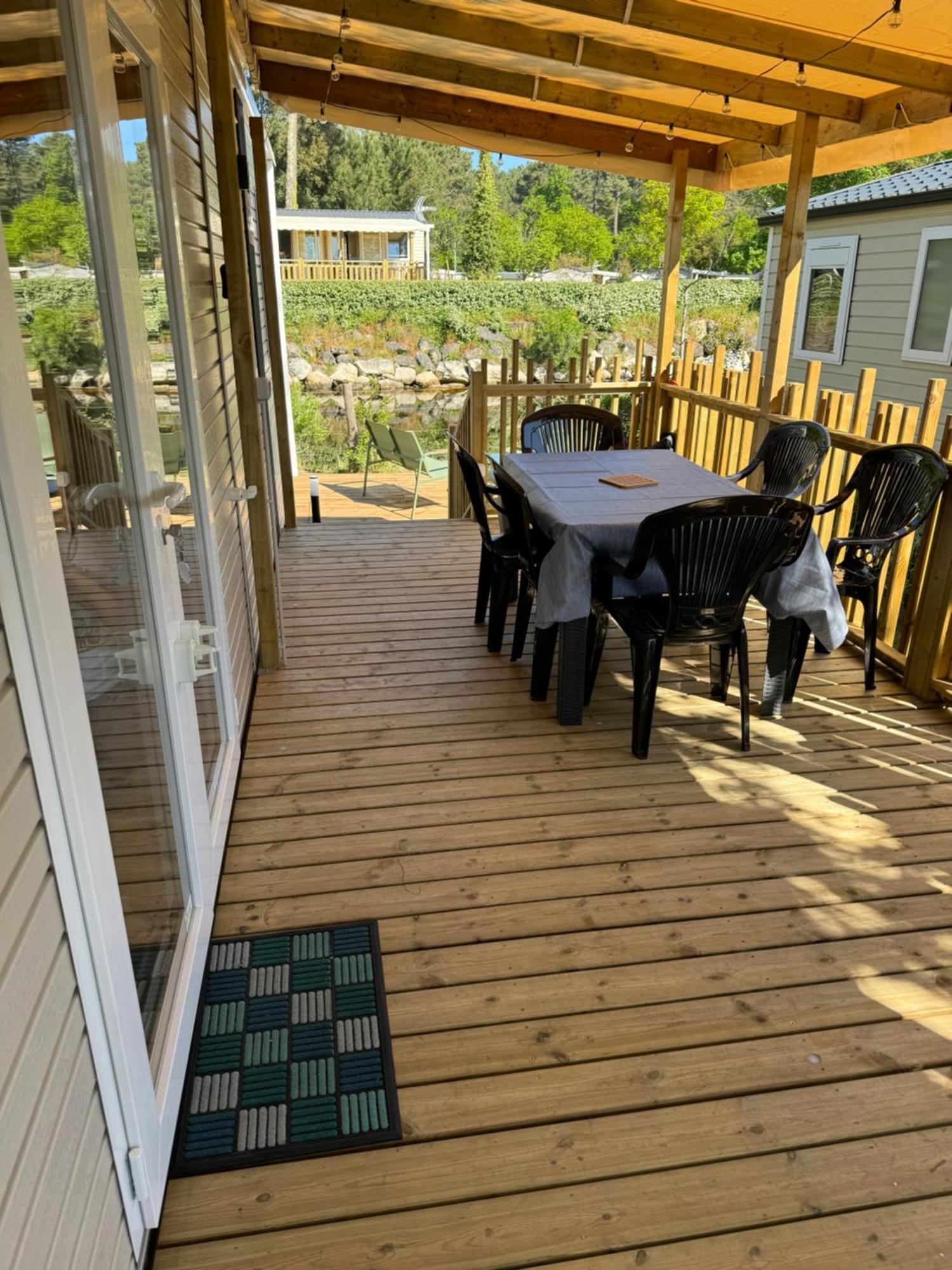 Mobil Home Tout Confort Camping Les Viviers Cap Ferret Lège-Cap-Ferret 外观 照片