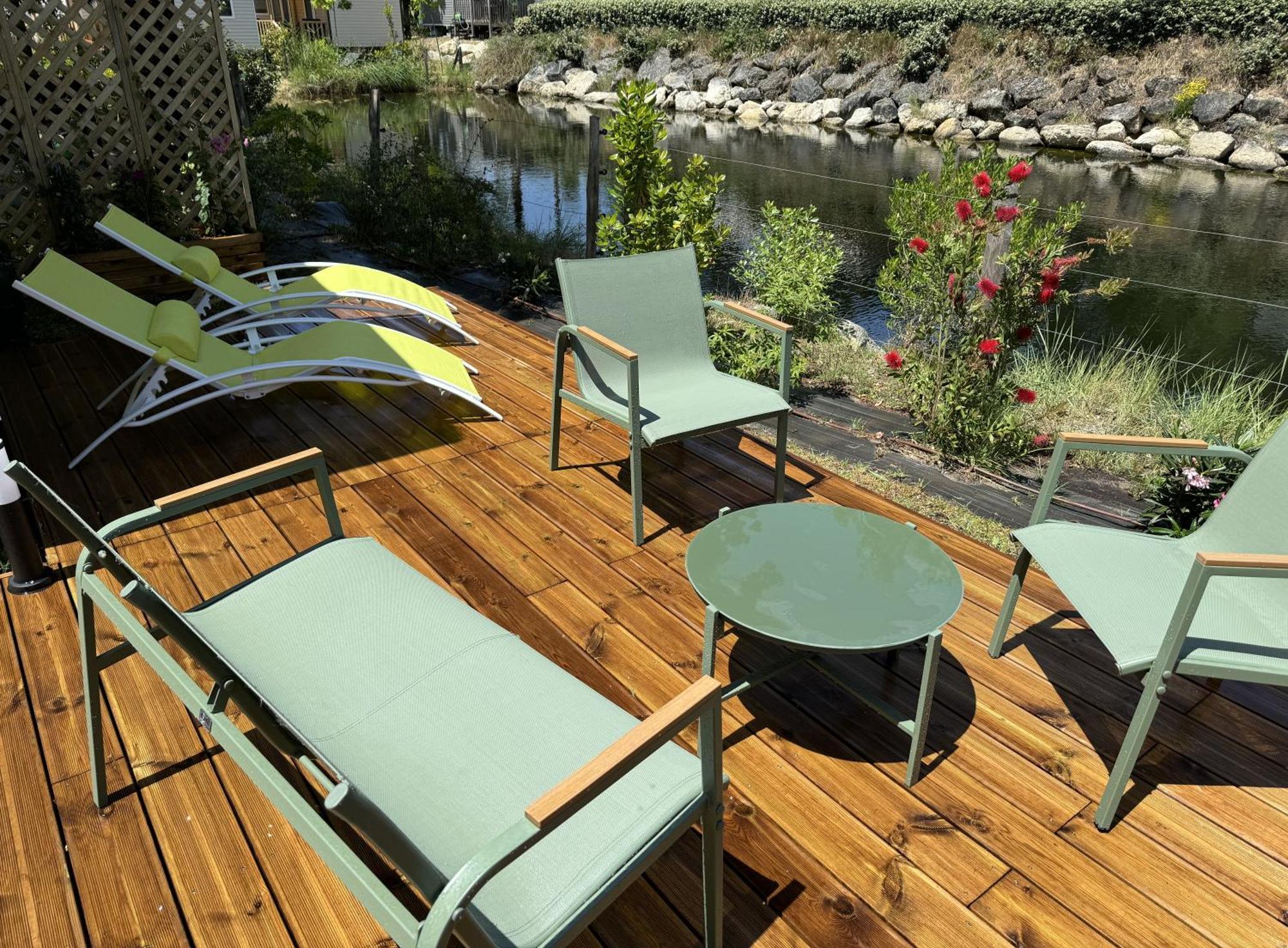 Mobil Home Tout Confort Camping Les Viviers Cap Ferret Lège-Cap-Ferret 外观 照片
